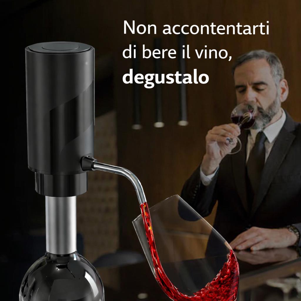 Aeratore e Dispensatore Elettrico Vino